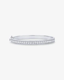 PAVOI Bangles-Classic Cubic Zirconia Bangle Bracelet