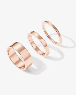 PAVOI Stackable-Classic Stacking Ring Set