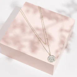 PAVOI Pendants|Layered-Coin Pendant