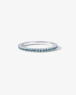 PAVOI Stackable|Eternity-Colored Mila Eternity Band