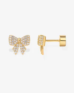 PAVOI Flat Backs|Studs-Coquette Bow Studs