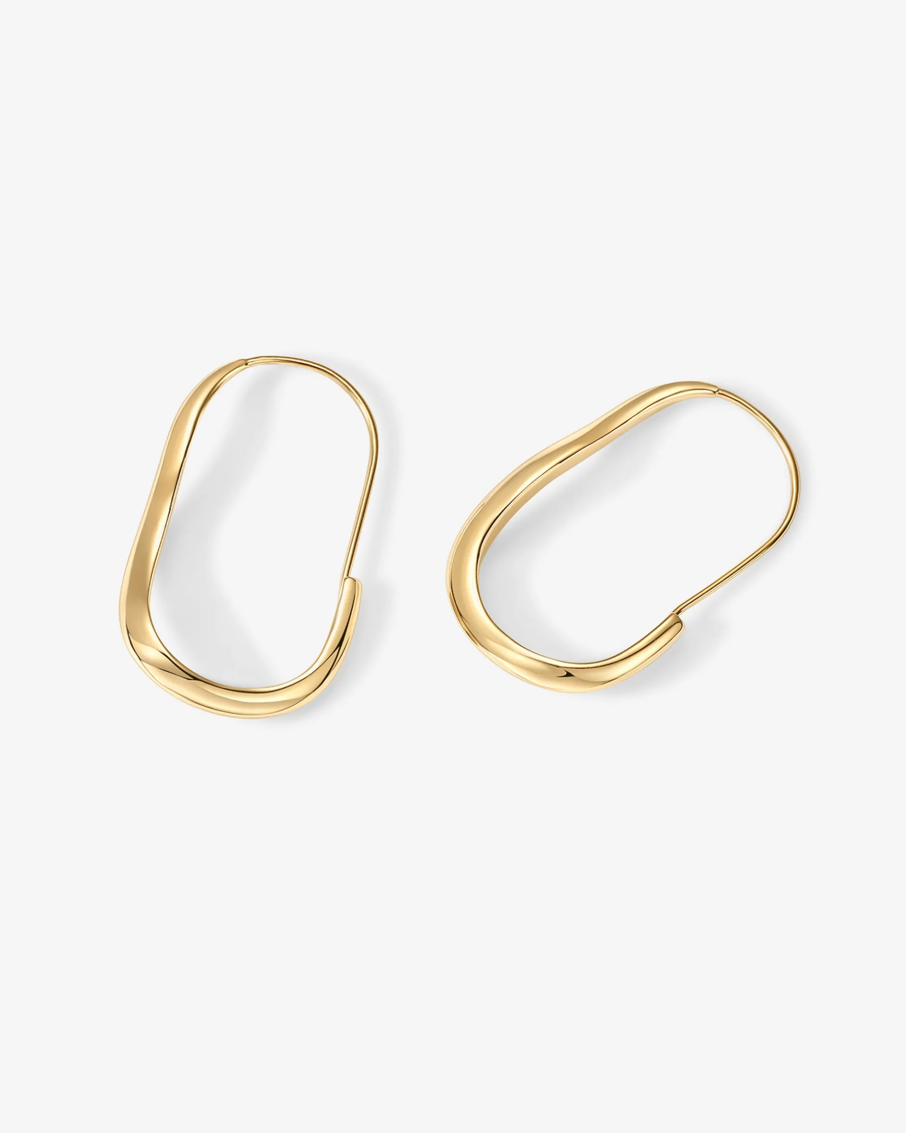PAVOI Dangle & Threader|Hoops-Crete Wavy Hoops