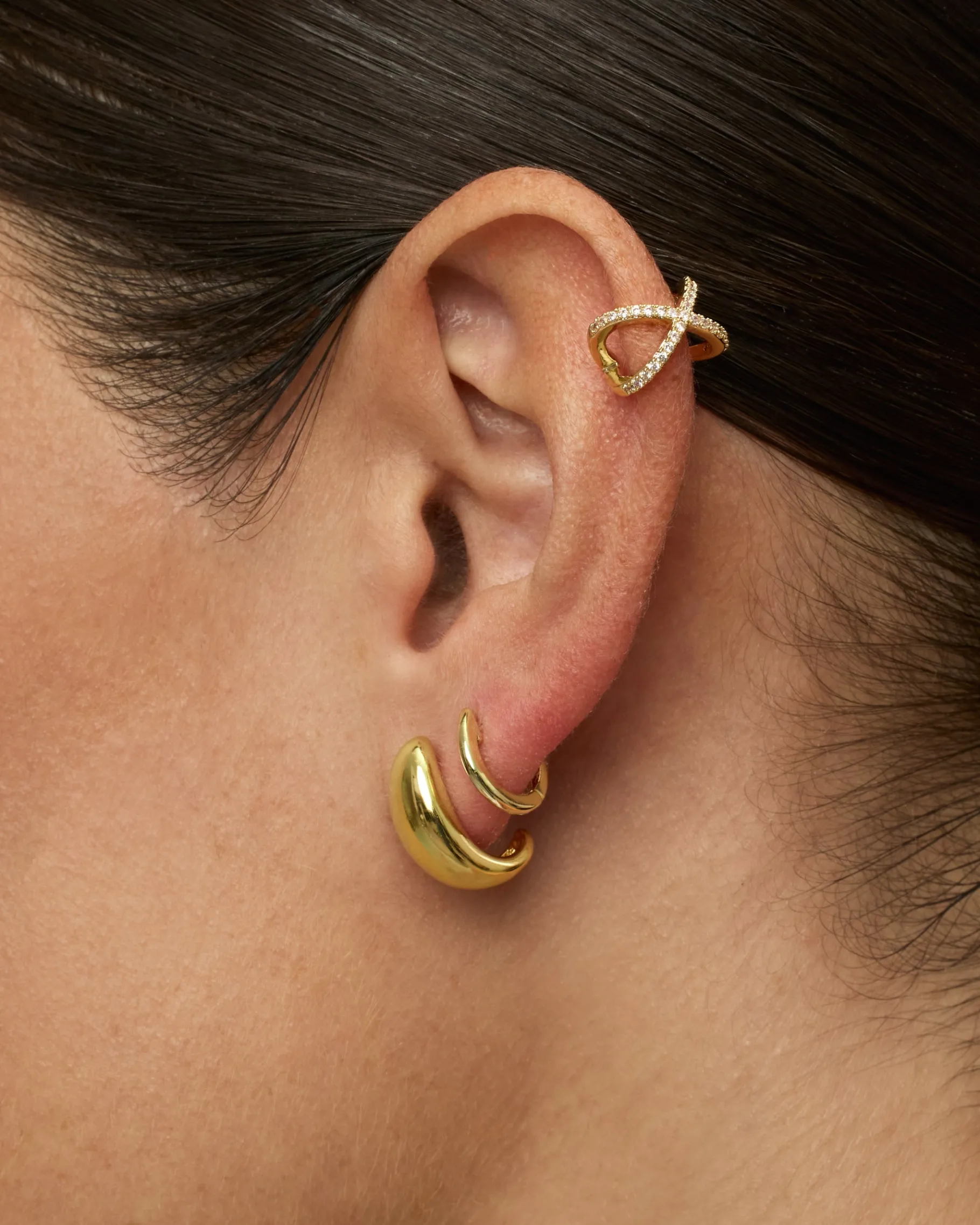 PAVOI Cuffs-Criss Cross Ear Cuff