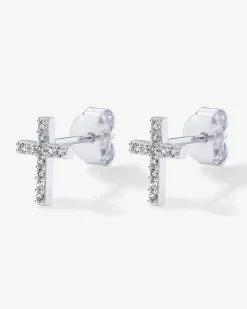 PAVOI Studs-Cross Earrings