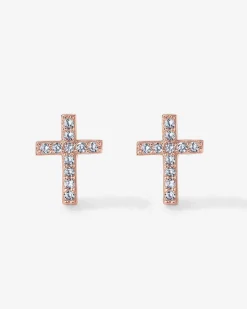 PAVOI Studs-Cross Earrings