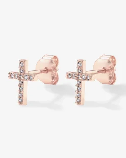 PAVOI Studs-Cross Earrings