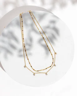 PAVOI Layered-Cubic Zirconia Chain Necklace