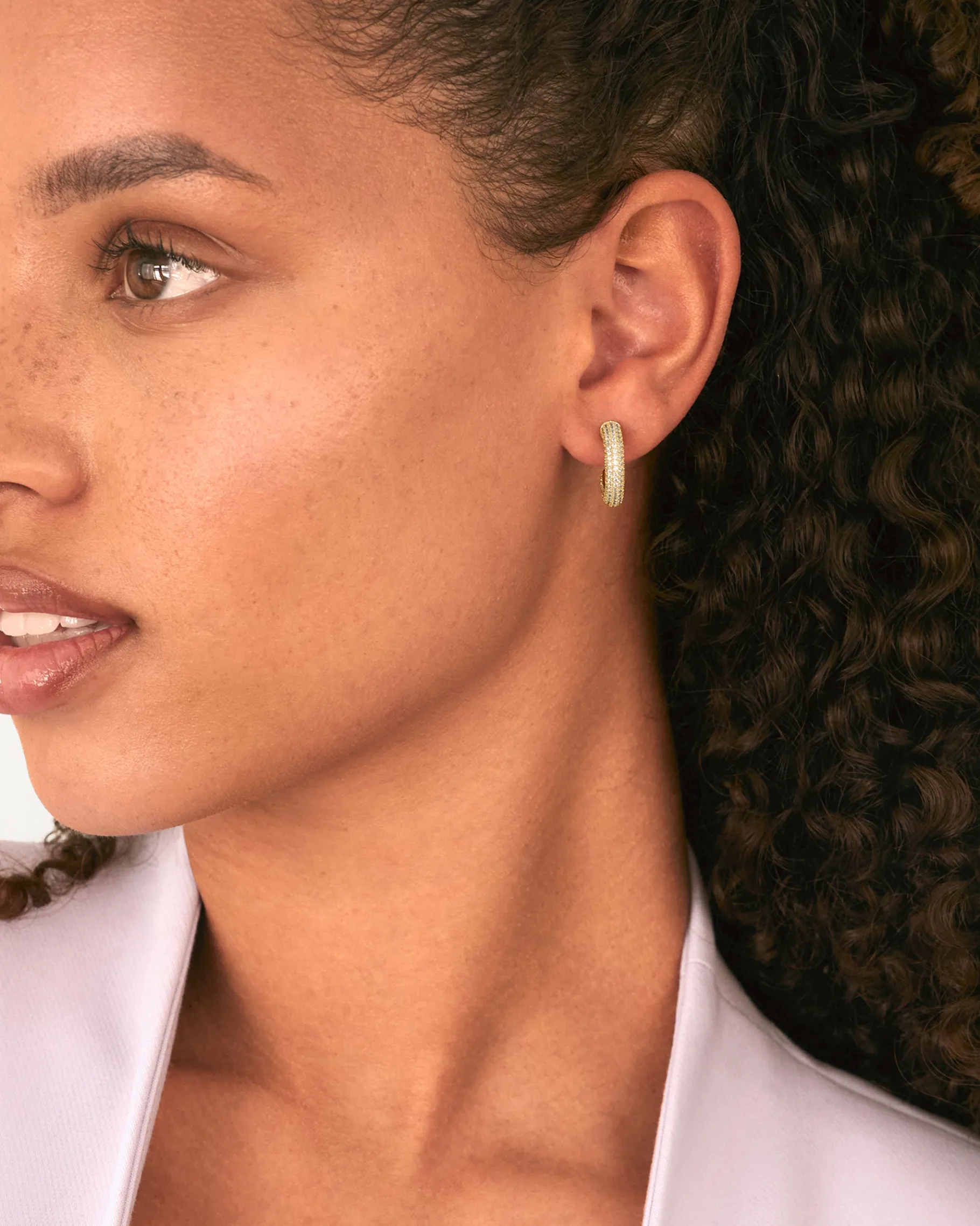 PAVOI Hoops-Cubic Zirconia Chunky Hoop Earrings