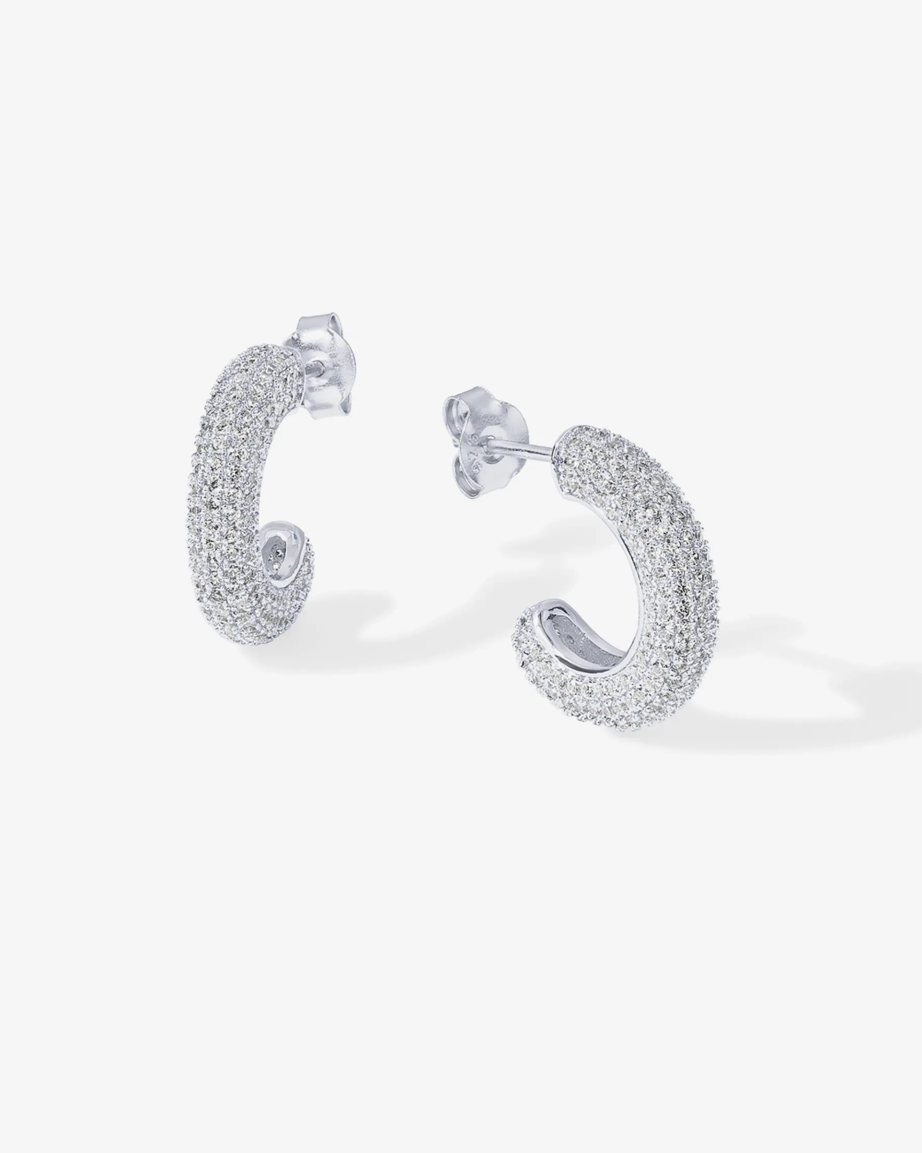 PAVOI Hoops-Cubic Zirconia Chunky Hoop Earrings