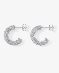 PAVOI Hoops-Cubic Zirconia Chunky Hoop Earrings