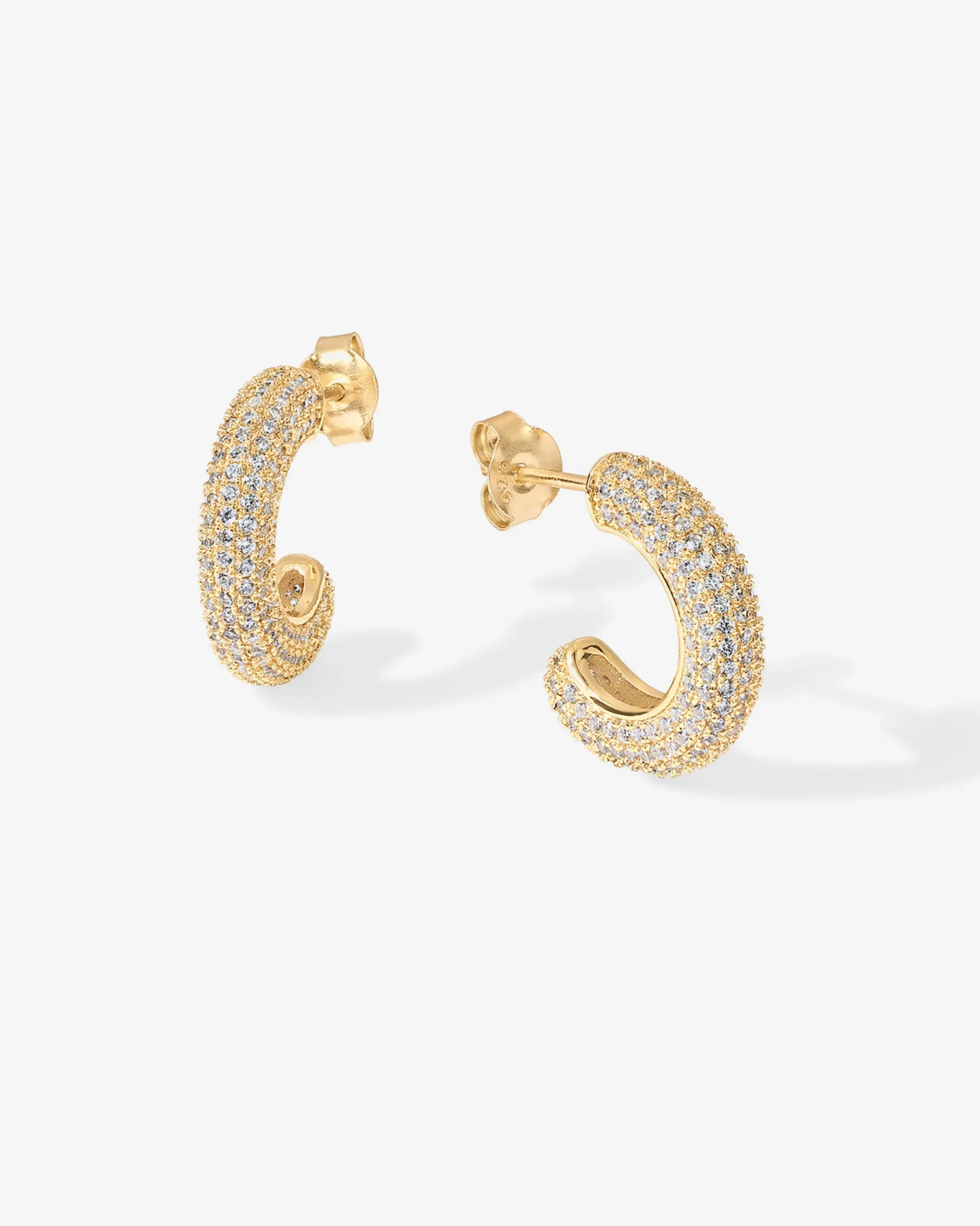 PAVOI Hoops-Cubic Zirconia Chunky Hoop Earrings
