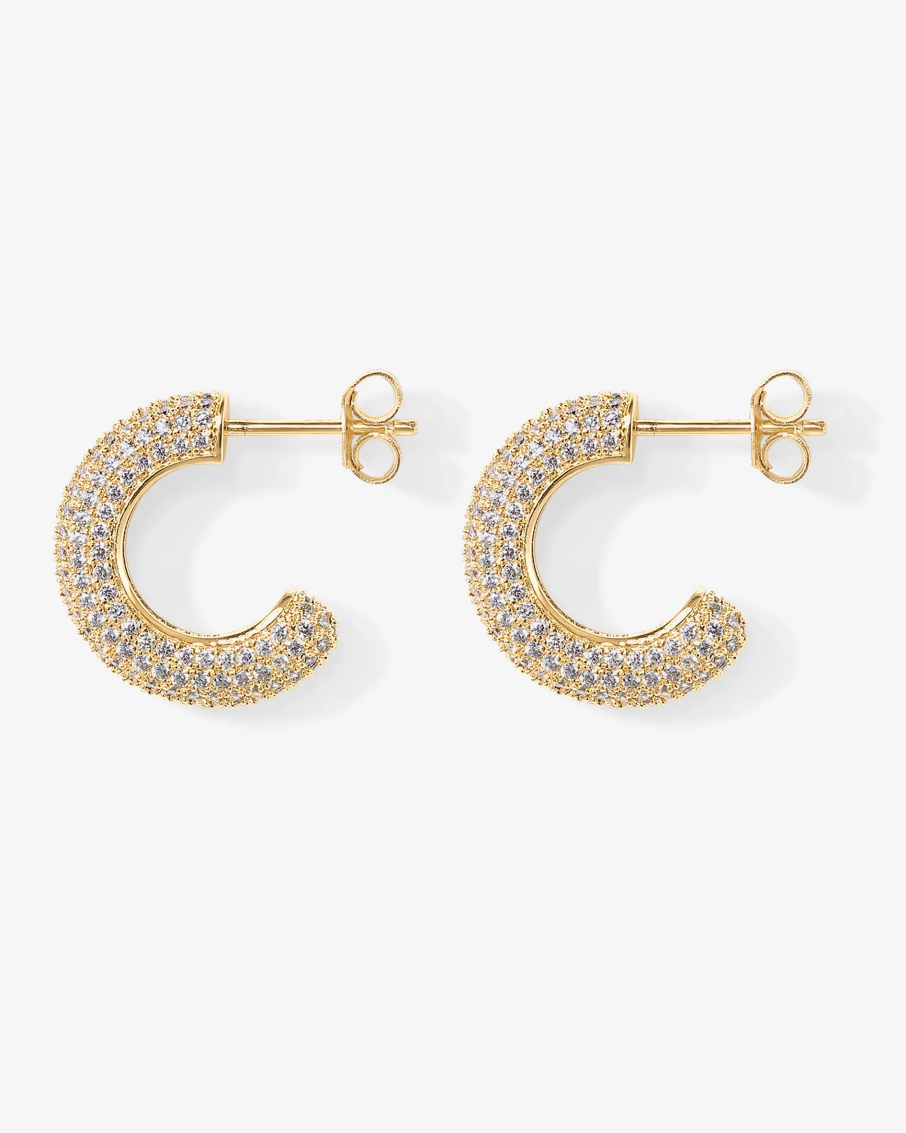 PAVOI Hoops-Cubic Zirconia Chunky Hoop Earrings