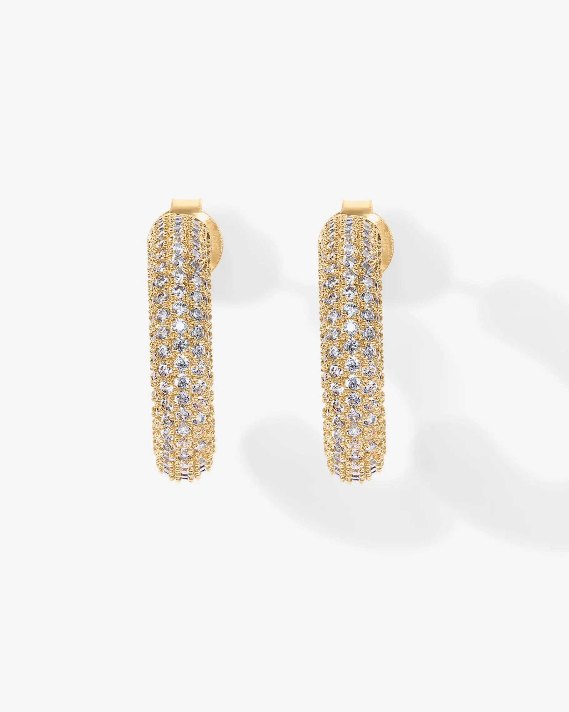 PAVOI Hoops-Cubic Zirconia Chunky Hoop Earrings