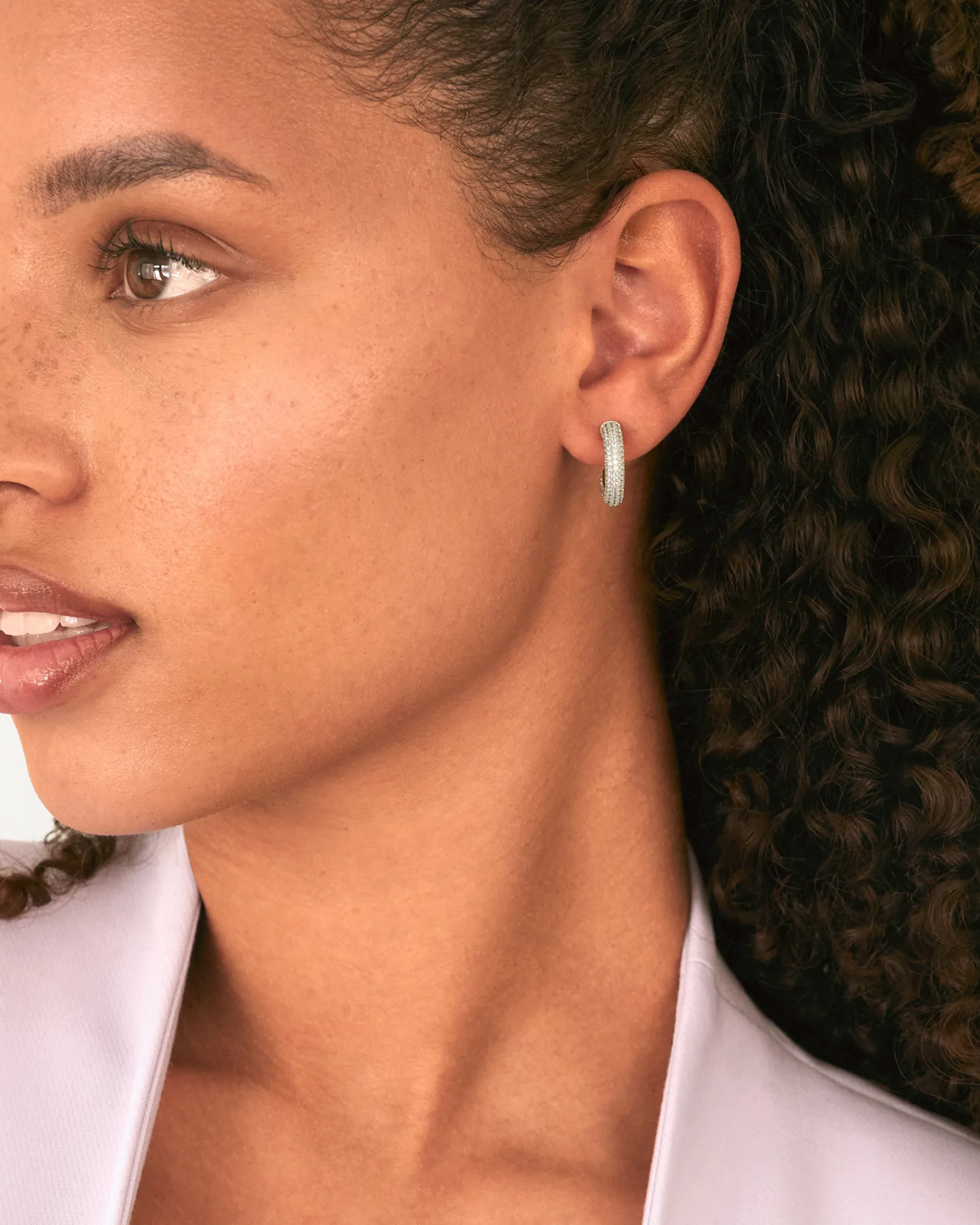 PAVOI Hoops-Cubic Zirconia Chunky Hoop Earrings