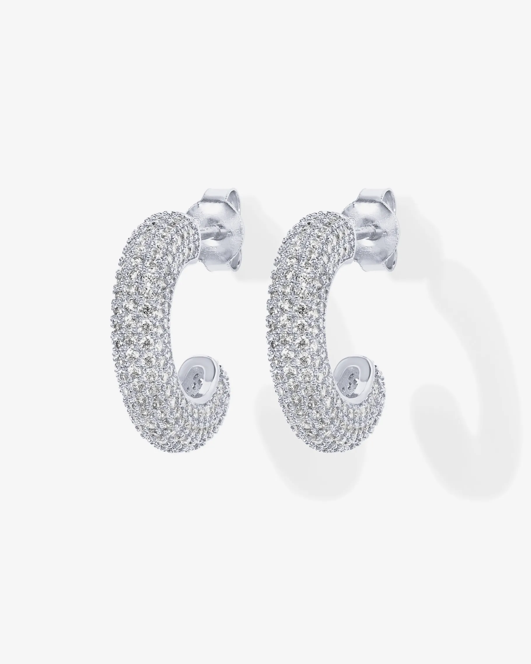 PAVOI Hoops-Cubic Zirconia Chunky Hoop Earrings