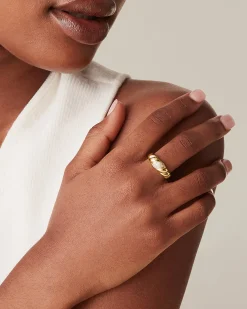 PAVOI Stackable-Cubic Zirconia Croissant Ring
