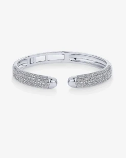 PAVOI Bangles-Cubic Zirconia Pave Bangle