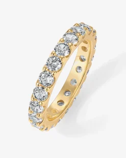 PAVOI Eternity-Cubic Zirconia Stackable Eternity Ring