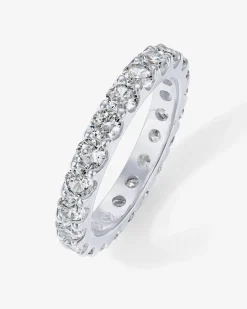 PAVOI Eternity-Cubic Zirconia Stackable Eternity Ring