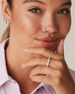 PAVOI Eternity-Cubic Zirconia Stackable Eternity Ring