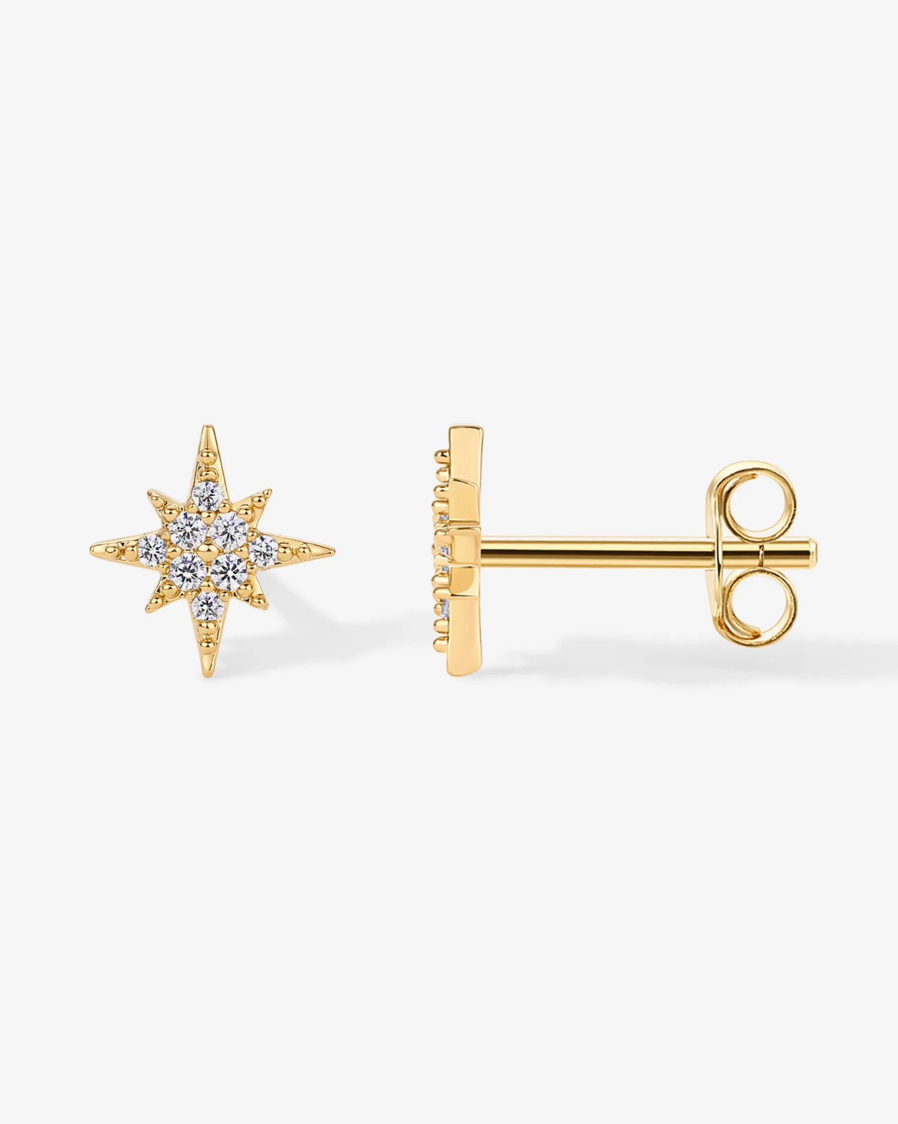 PAVOI Studs-Cubic Zirconia Star Stud Earrings