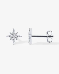 PAVOI Studs-Cubic Zirconia Star Stud Earrings