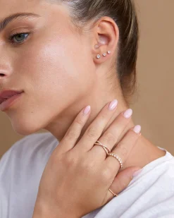 PAVOI Flat Backs|Studs-Cubic Zirconia Stud Screwbacks