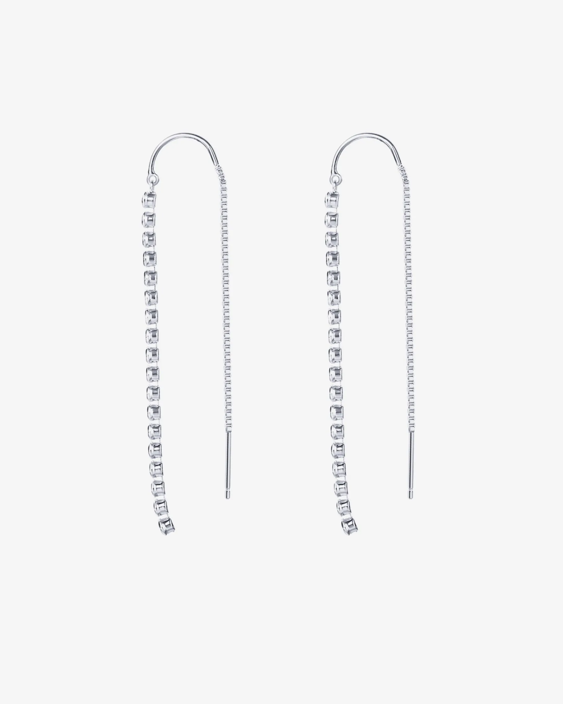 PAVOI Dangle & Threader-Cubic Zirconia Threader Earrings