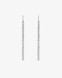 PAVOI Dangle & Threader-Cubic Zirconia Threader Earrings
