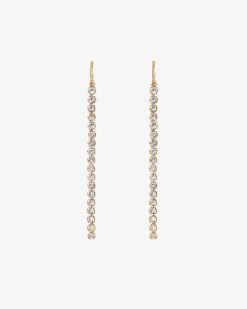 PAVOI Dangle & Threader-Cubic Zirconia Threader Earrings