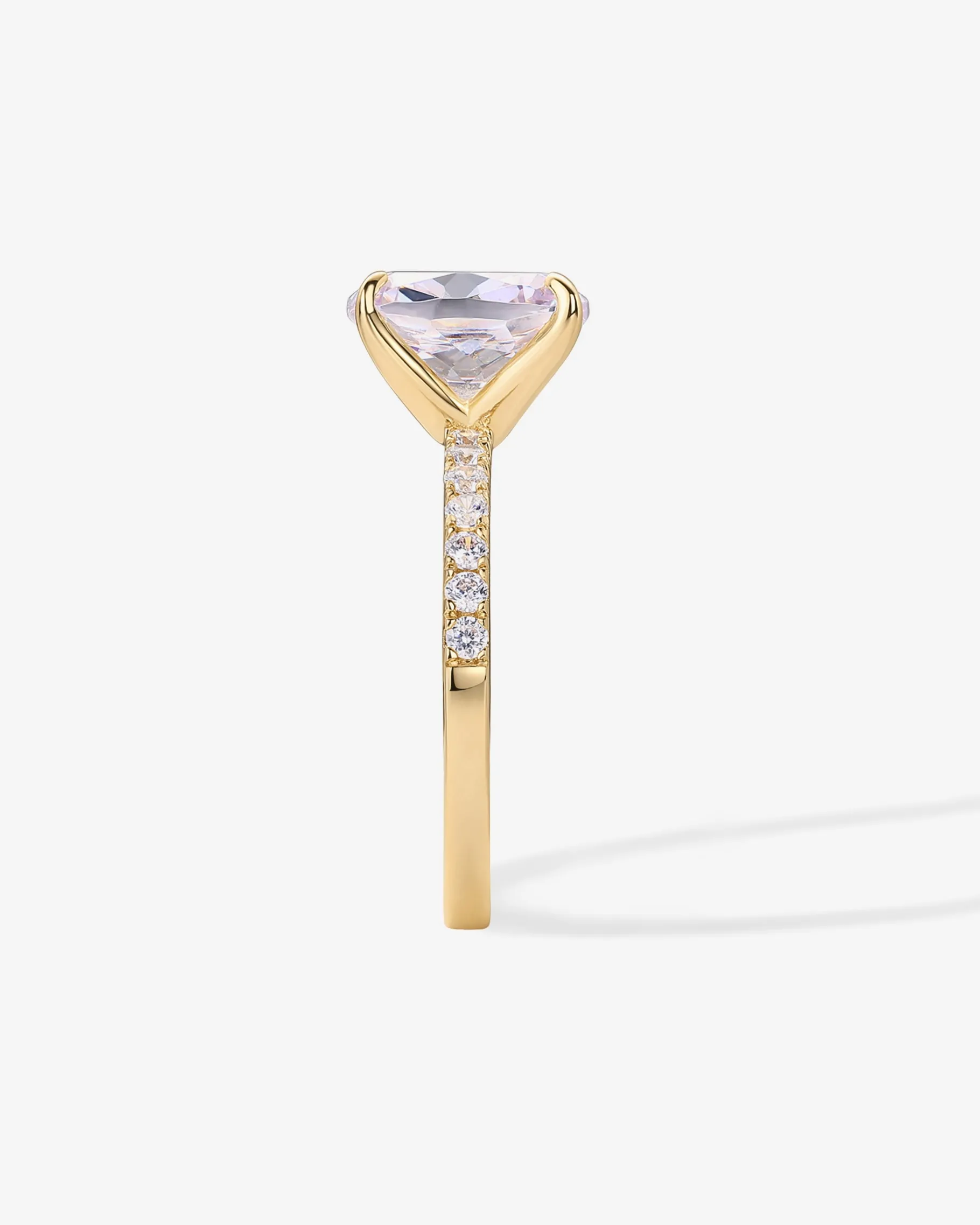 PAVOI Engagement-Cushion Cut Engagement Ring