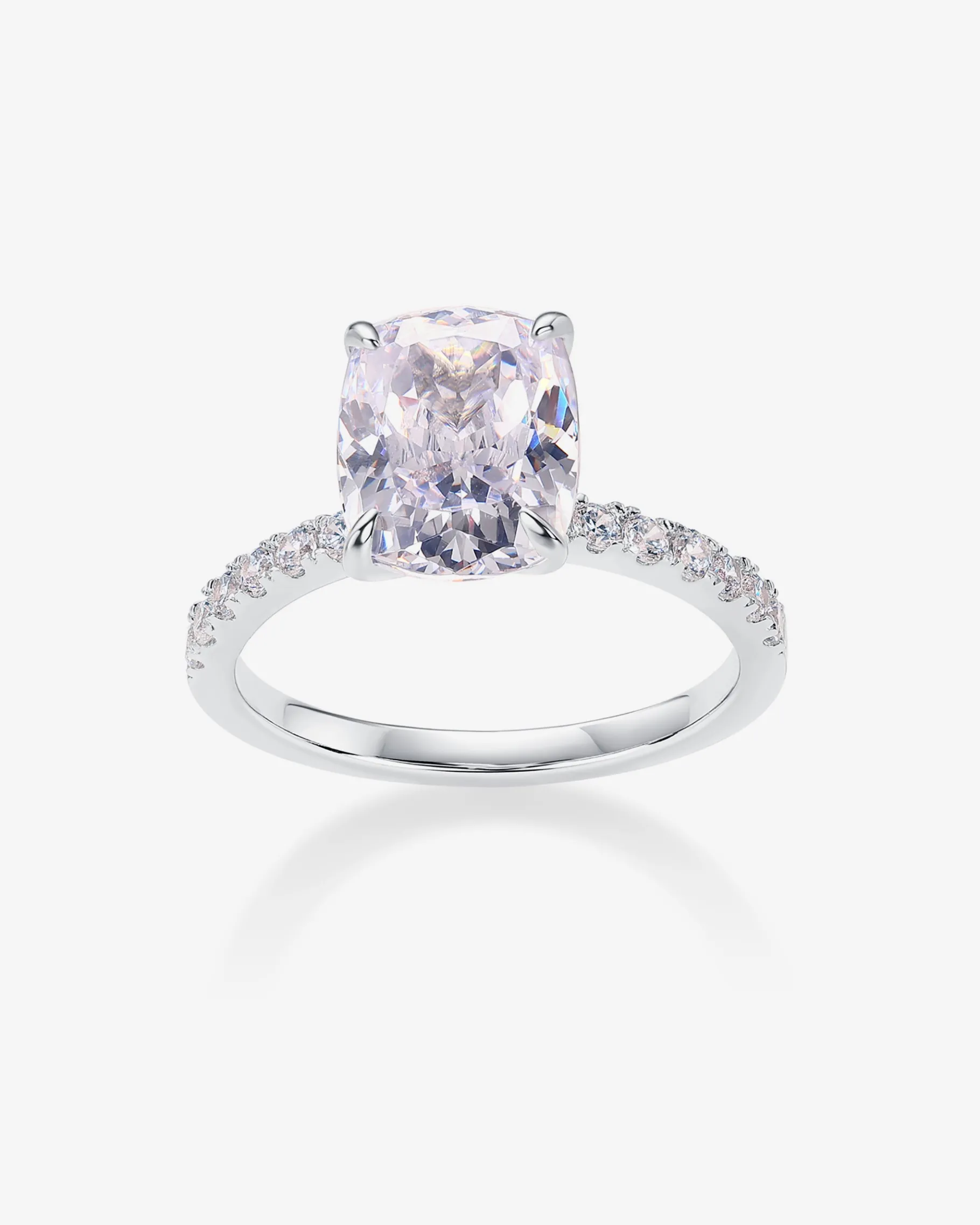 PAVOI Engagement-Cushion Cut Engagement Ring