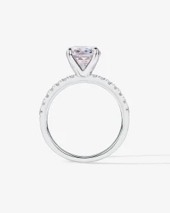 PAVOI Engagement-Cushion Cut Engagement Ring