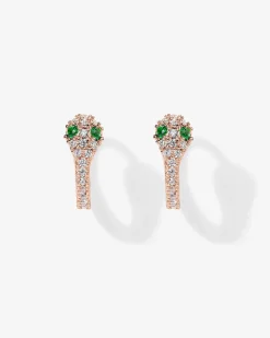 PAVOI Huggies-CZ Snake Huggie Earrings