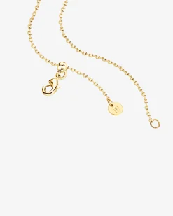 PAVOI Pendants-Dainty Heart Initial Necklace