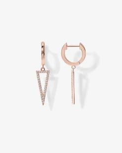 PAVOI Dangle & Threader|Huggies-Dangle Huggie Earrings