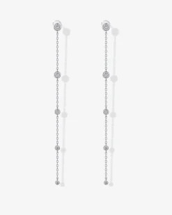 PAVOI Dangle & Threader-Dazzle Drop Earrings