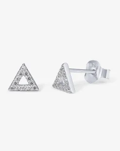 PAVOI Studs-Delta CZ Earrings