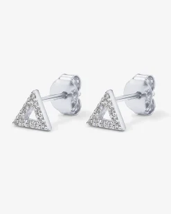 PAVOI Studs-Delta CZ Earrings