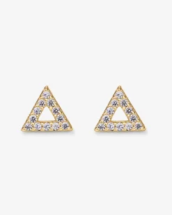 PAVOI Studs-Delta CZ Earrings