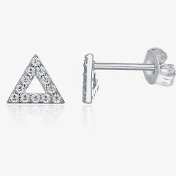 PAVOI Studs-Delta CZ Earrings
