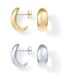 PAVOI Hoops-Dome Huggie Earring