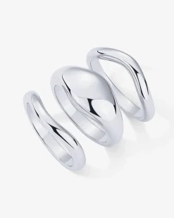 PAVOI Statement|Statement-Domed Statement Rings Pack