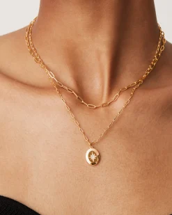 PAVOI Pendants|Layered-Double Star Pendant