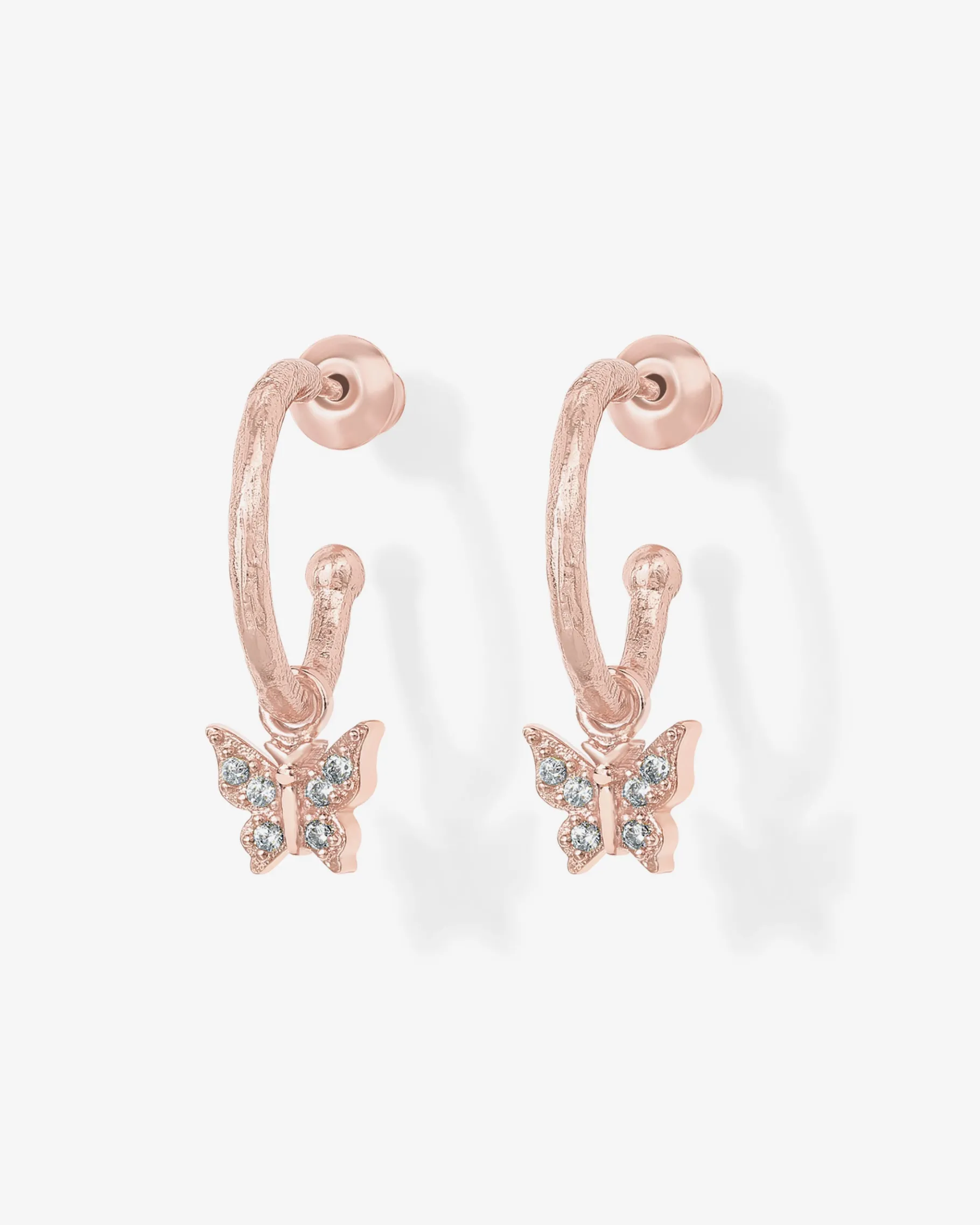 PAVOI Dangle & Threader|Hoops-Drop Butterfly Hoops