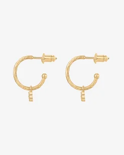 PAVOI Dangle & Threader|Hoops-Drop Clover Hoops