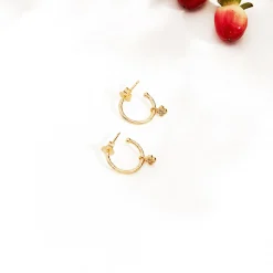 PAVOI Dangle & Threader|Hoops-Drop Clover Hoops