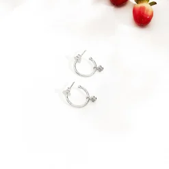 PAVOI Dangle & Threader|Hoops-Drop Clover Hoops