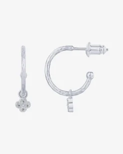 PAVOI Dangle & Threader|Hoops-Drop Clover Hoops
