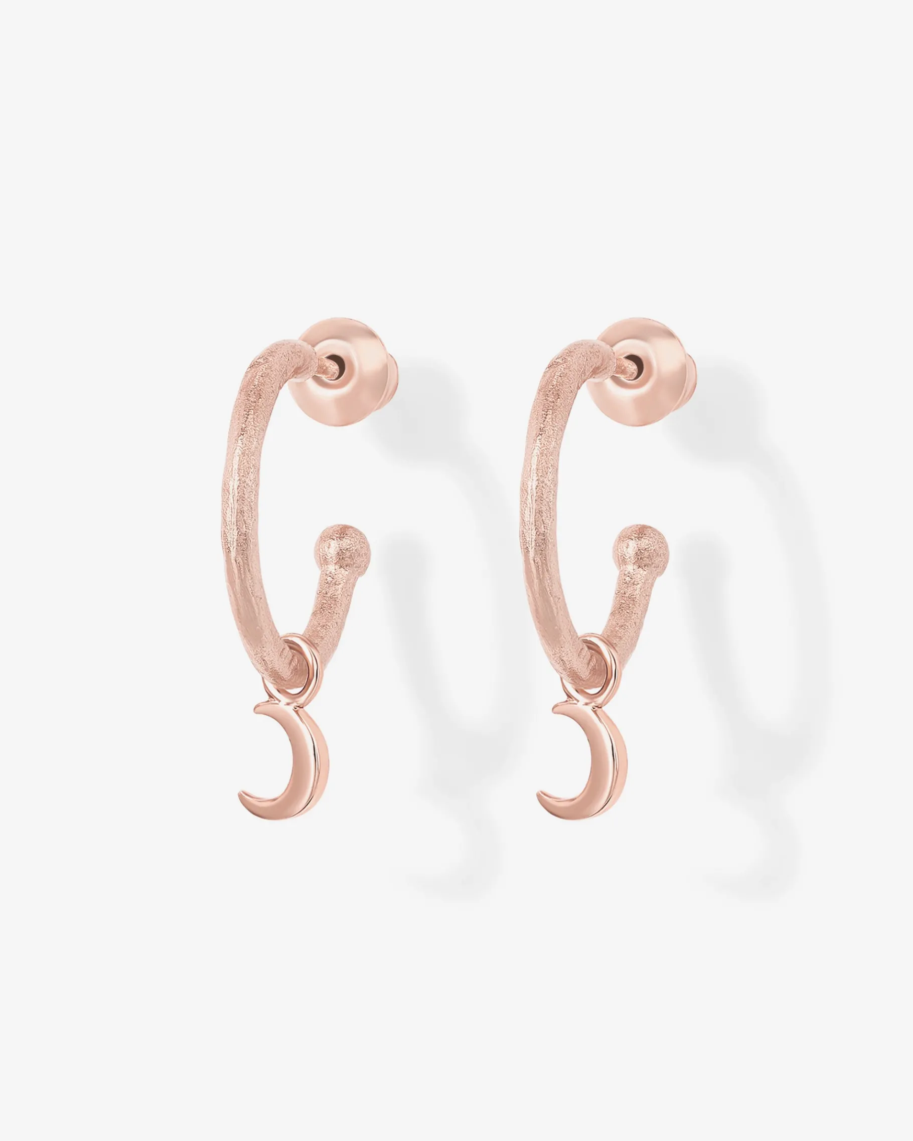 PAVOI Dangle & Threader|Hoops-Drop Moon Hoops